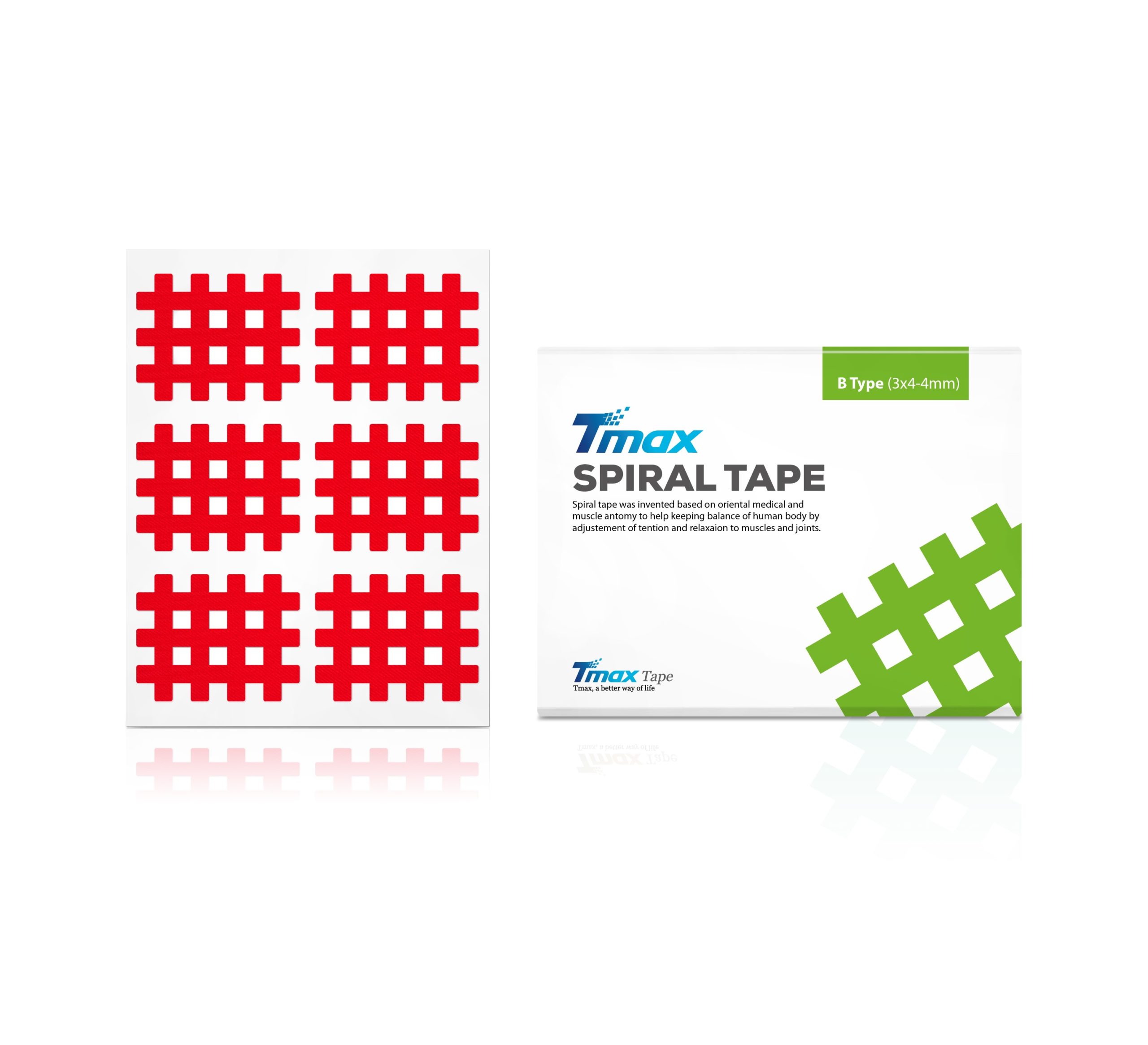 Tmax Spiral Tape Type B, красный добавлен в список избранного