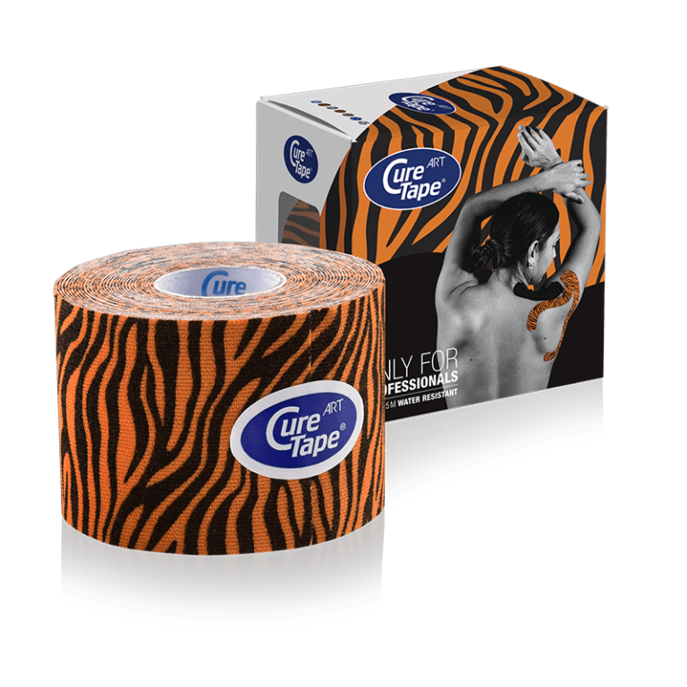 curetape-classic-art-kinesiology-tape-product-tiger-orange-and-black-printed-pattern-design-5cm-x-5m-1-single-roll-with-box-packaging-lr-image