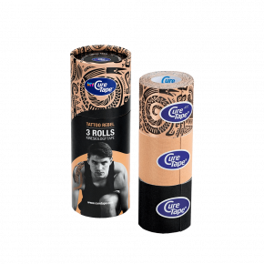 CureTape MyCureTape Tattoo Rebel, набор из 3х тейпов 5см х 2,5м