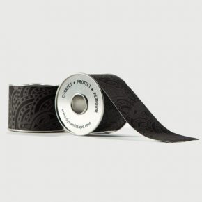 Dynamic Tape 5см x 5м, Серый с черным тату
