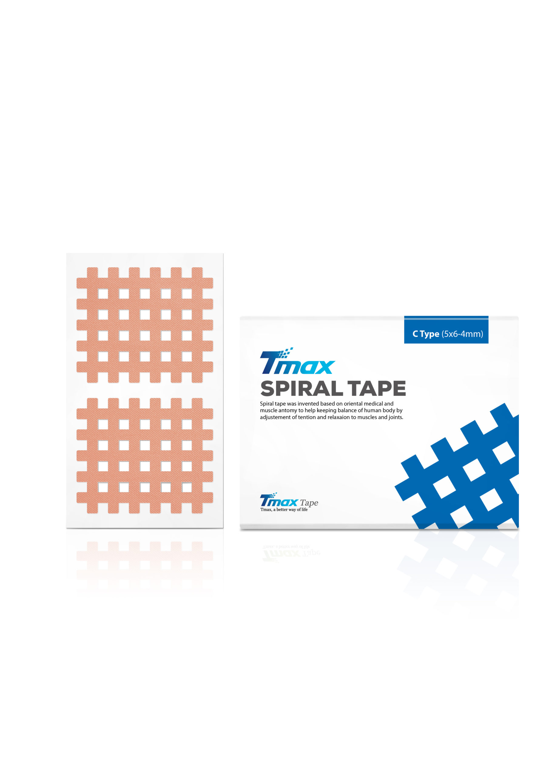 Tmax Spiral Tape Type C, бежевый добавлен в список избранного